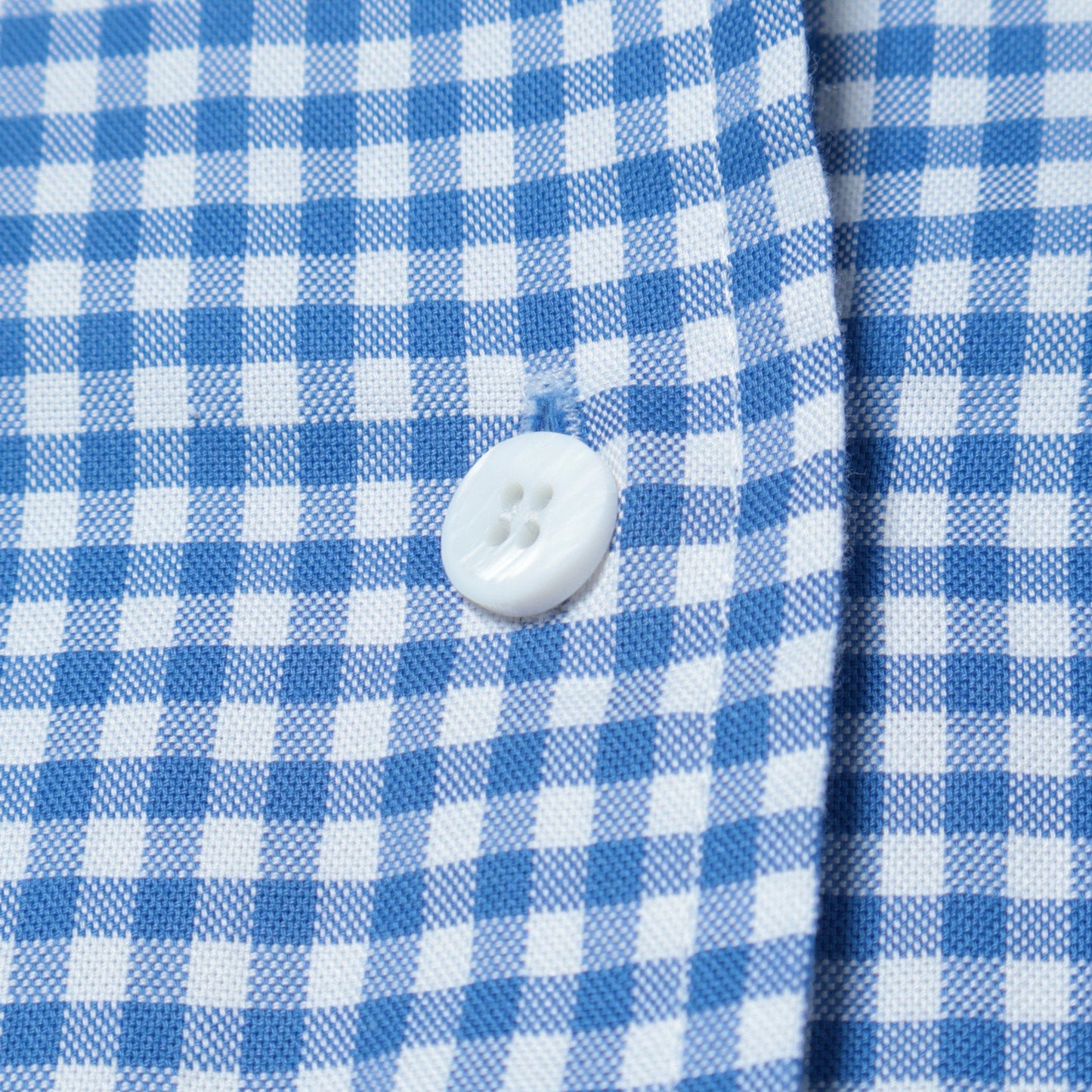 SHIPS Primary Navy Label:〈手洗い可能〉ギンガム チェック ボタンダウン ワンピース
