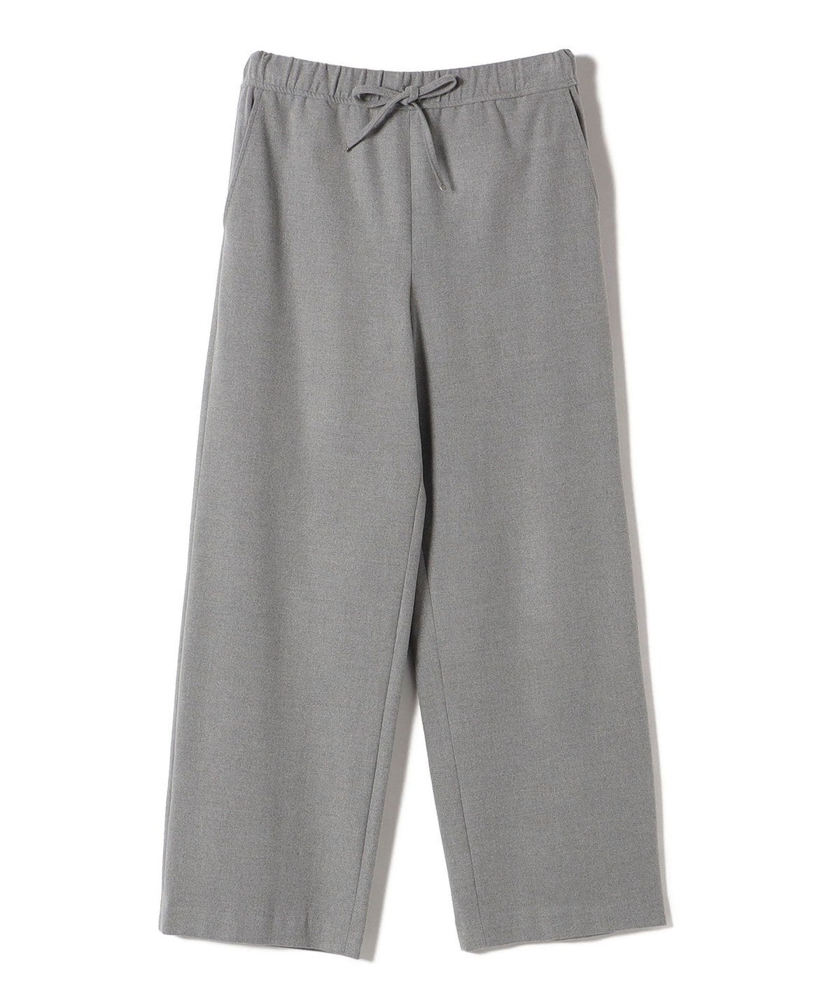 〈手洗い可能〉両面起毛ドロストパンツ