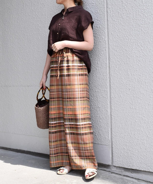 SHIPS any: ポケット リネンシャツブラウス