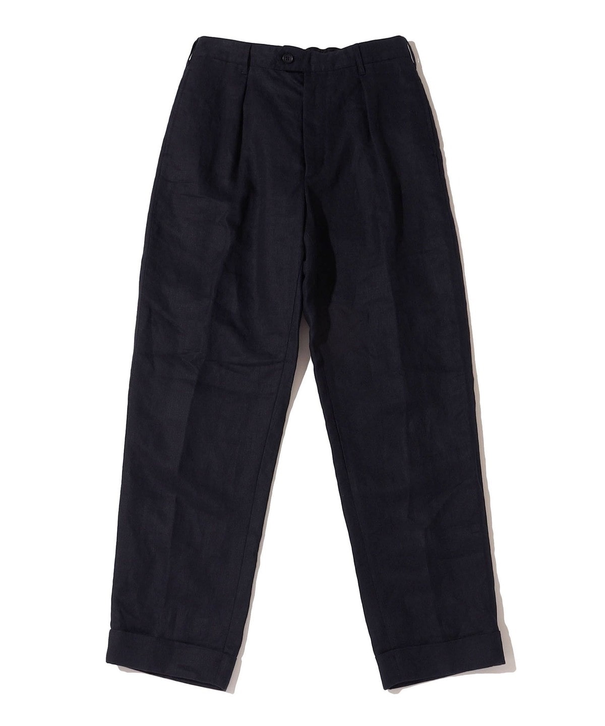 エンジニアドガーメンツ サウスウィック トラウザー リネン ネイビー S Southwick別注】Engineered Garments: Linen Navy Trousers / L