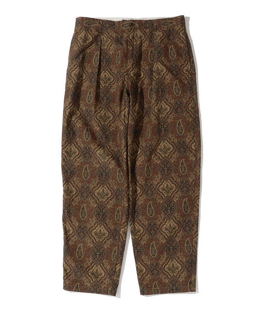 Southwick Gate Label: コロニアルプリント 1タックパンツ (セットアップ対応)