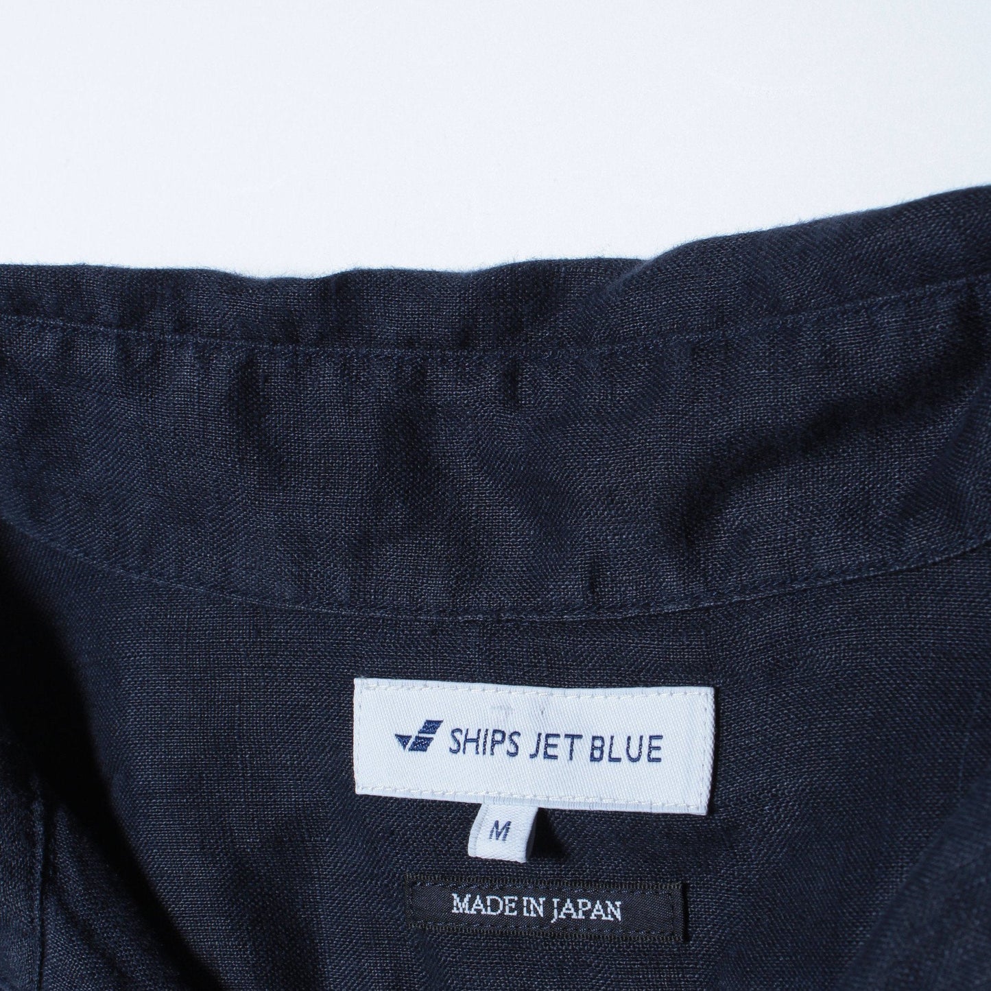 SHIPS JET BLUE:《maide in Japan》L.B.N.リネンカプリ 7分袖シャツ