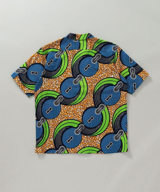 【SHIPS別注】CLOUDY: バティック オープンカラー シャツ