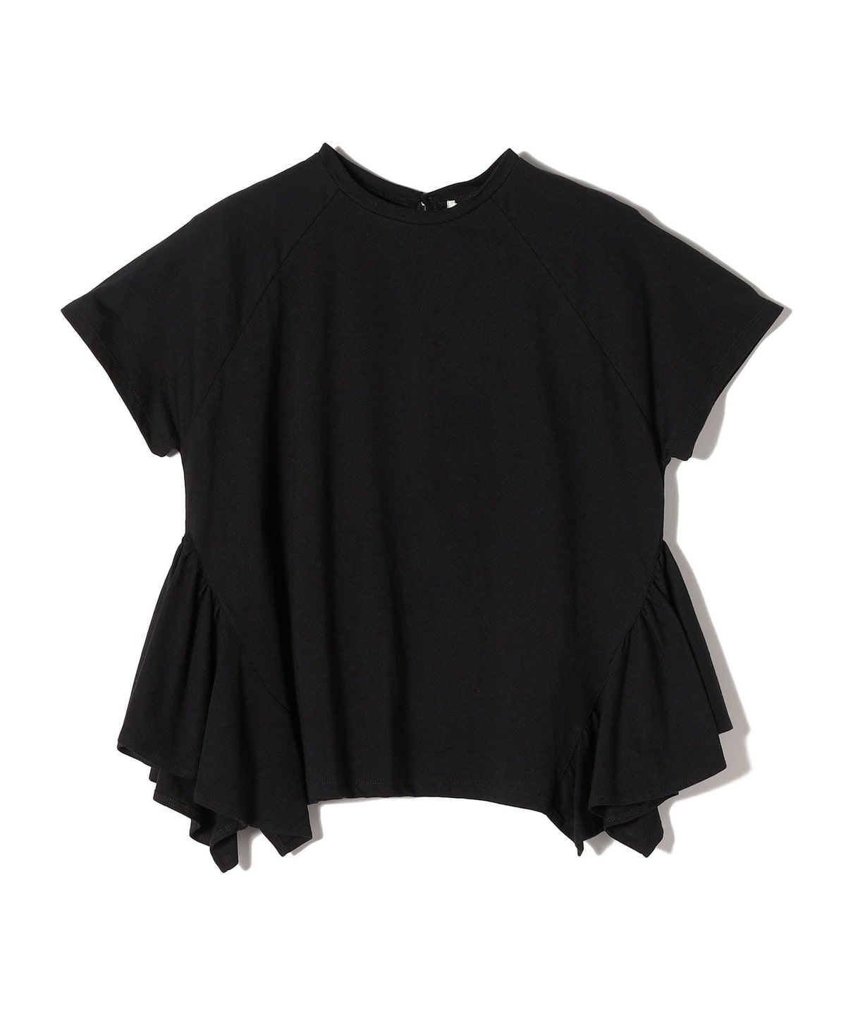 0 x ones:〈洗濯機可能〉サイド スリット フリル TEE
