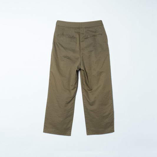 SHIPS:WIDE CROPPED PT OLIVE