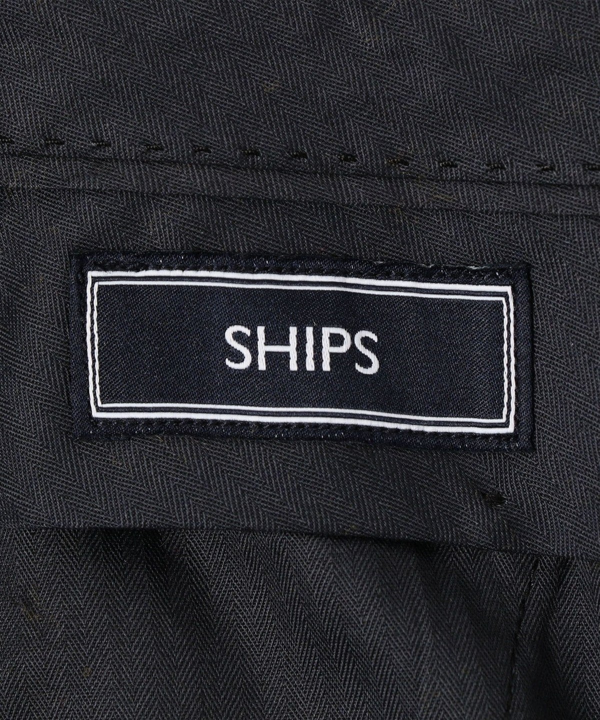 SD: 【CANONICO】ライト サキソニー ソリッドノープリーツ パンツ(ダークグレー)