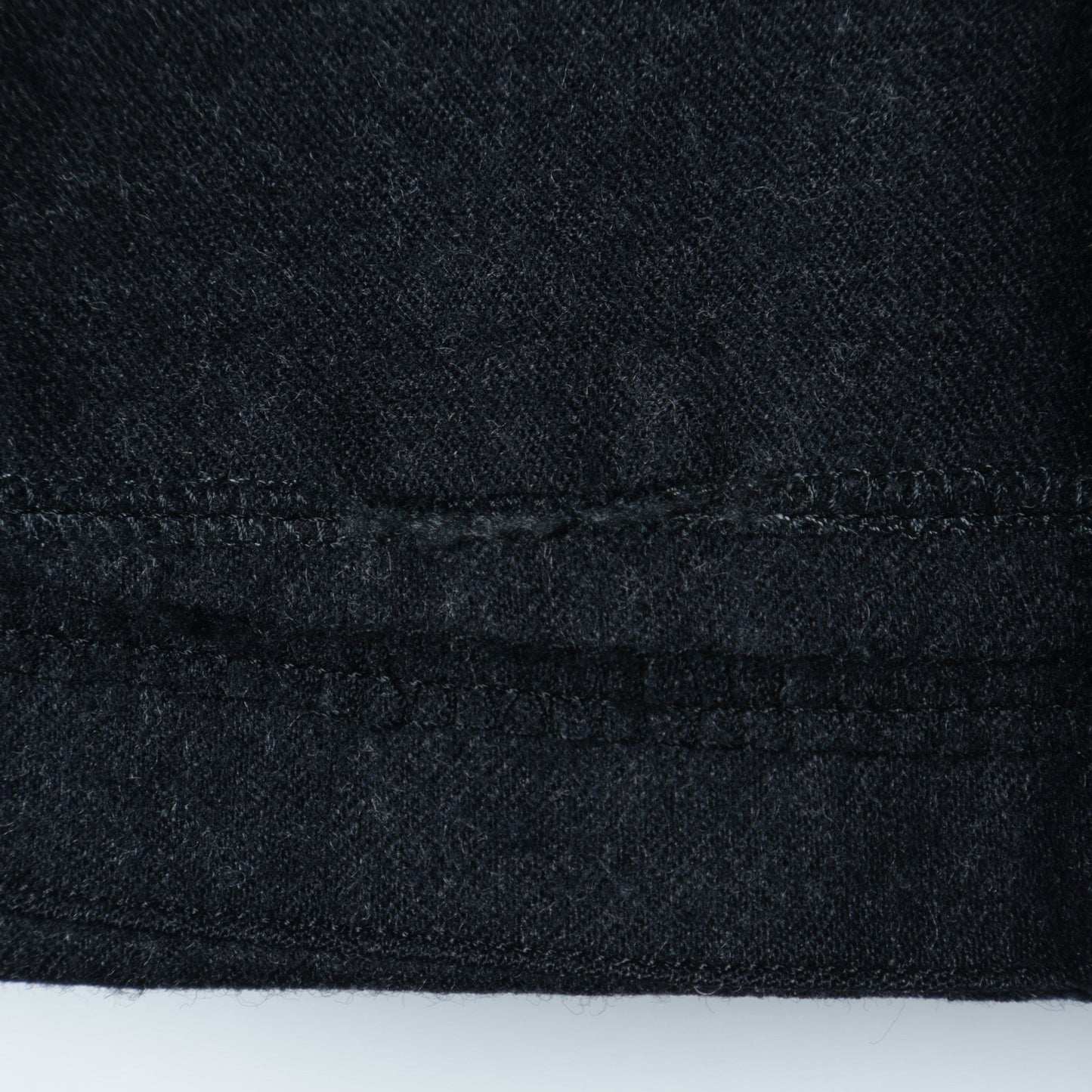 SD: 【CANONICO】ライト サキソニー ソリッドノープリーツ パンツ(ダークグレー)