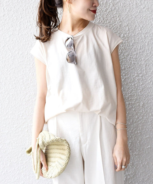 【WEB限定】クールタッチノースリーブビッグTEE