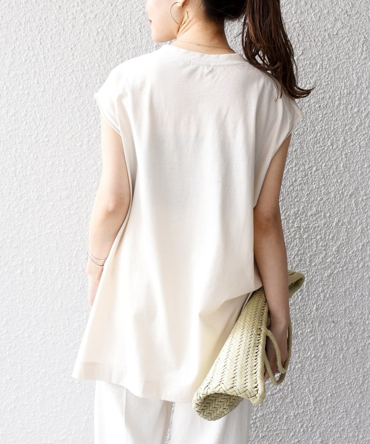 【WEB限定】クールタッチノースリーブビッグTEE
