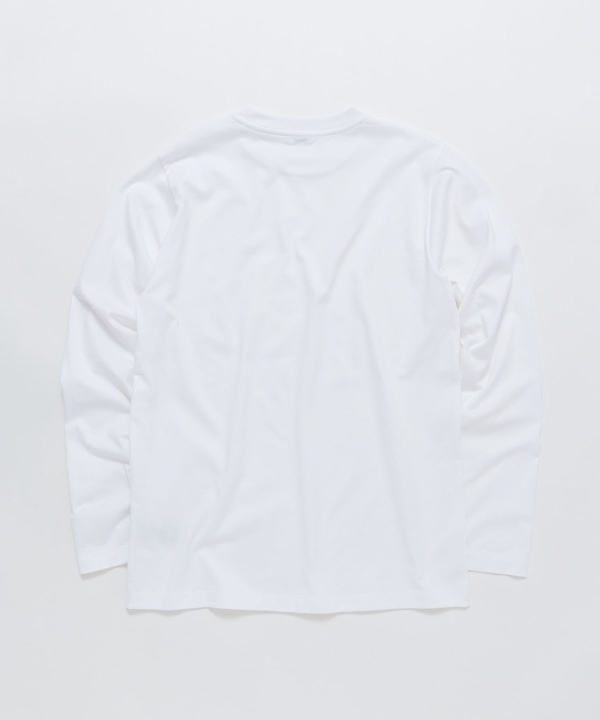 SHIPS: 抗菌・防臭 NANO-FINE(R) ハイゲージ クルーネック Tシャツ (ロンT)