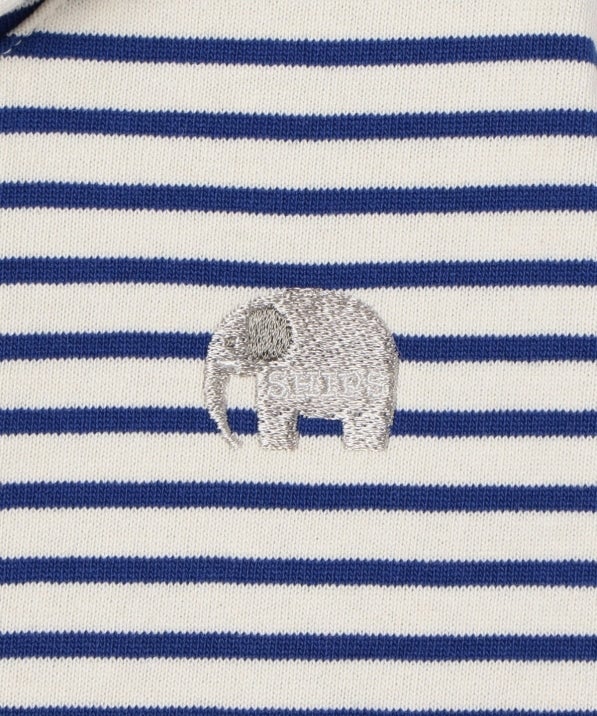 SHIPS KIDS:リバーシブル ボーダー マント 2018SS