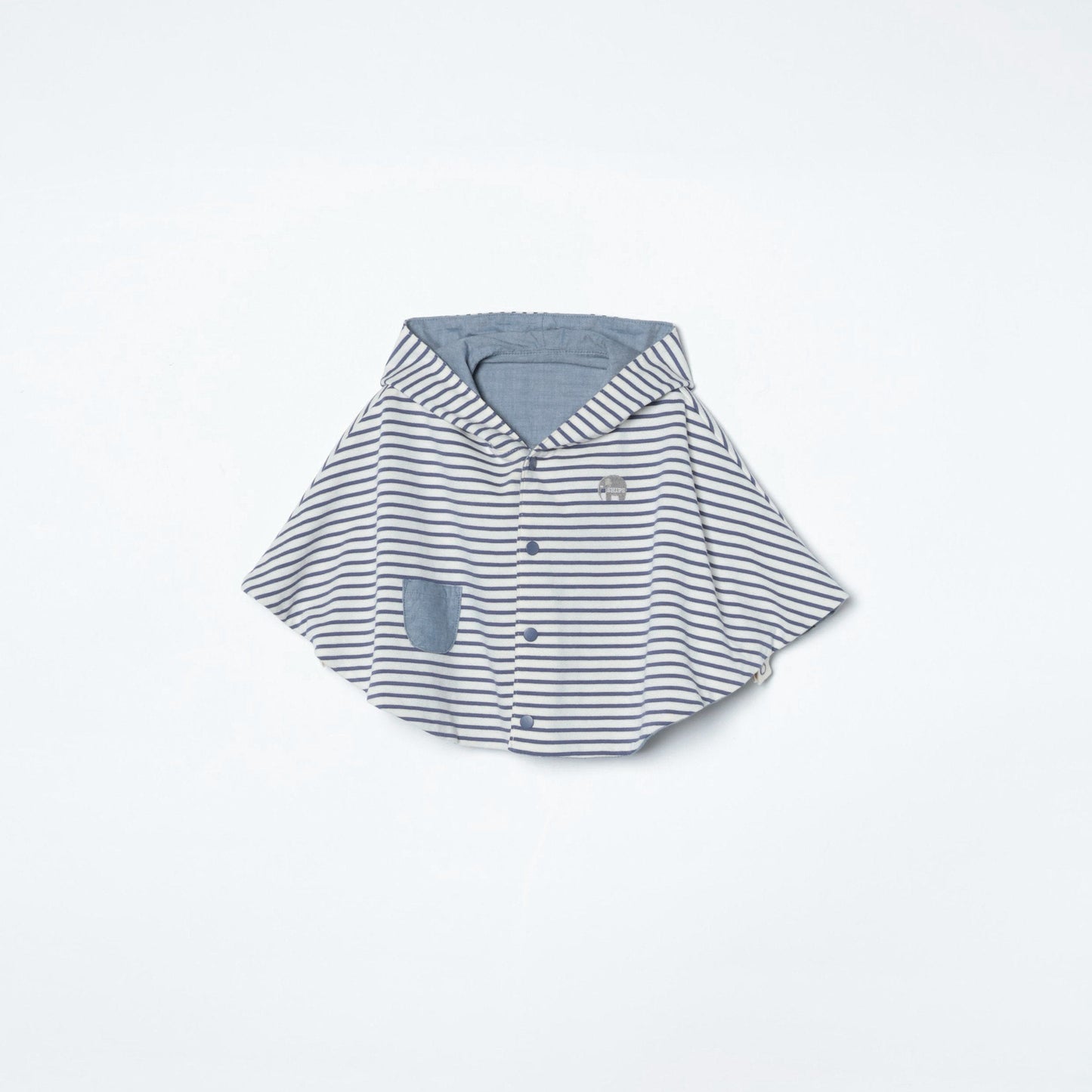 SHIPS KIDS:リバーシブル ボーダー マント 2018SS