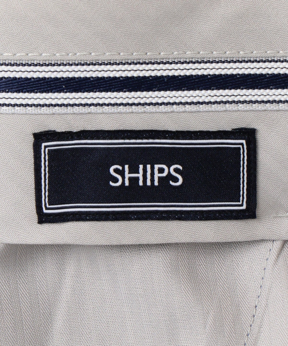 SHIPS: 【手洗い可能】ウォッシャブル トロピカル コバルトブルー パンツ