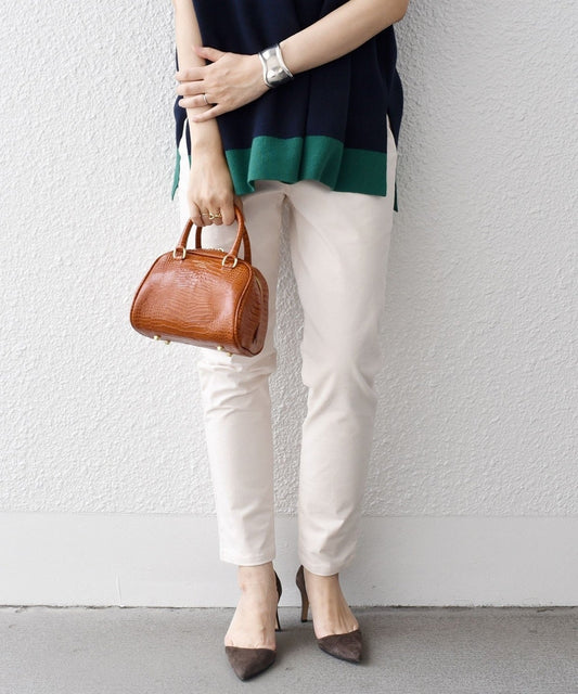 〈手洗い可能〉ストレッチコーデュロイイージースキニー