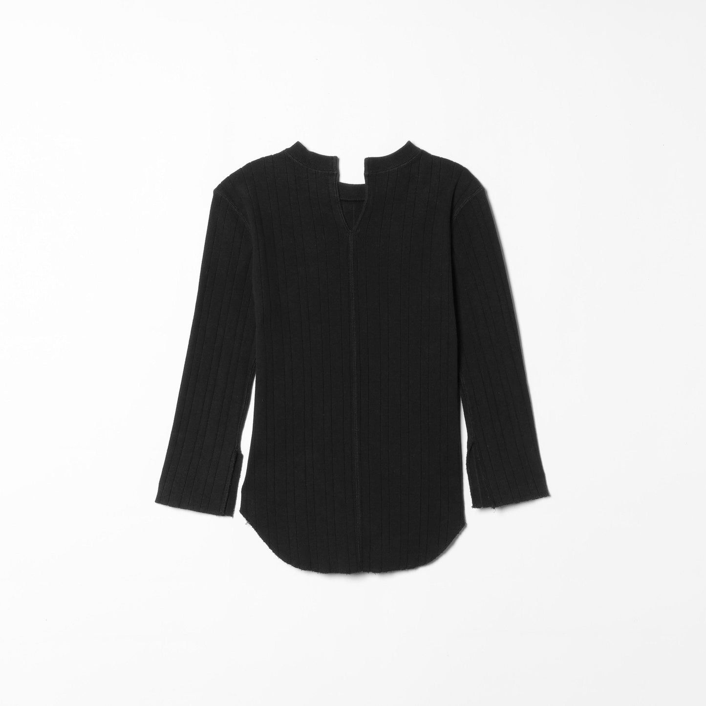 PrimaryNavyLabel:バックスリットクルーネックプルオーバー