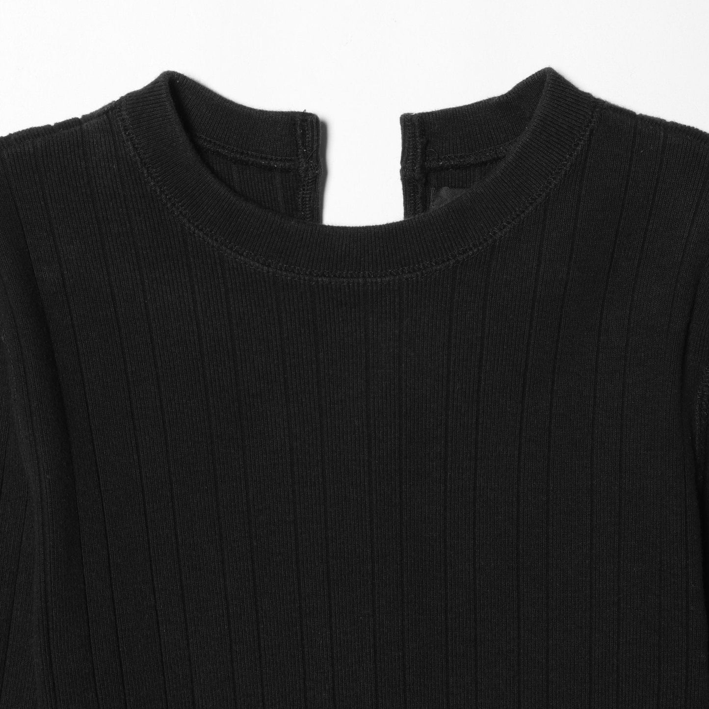 PrimaryNavyLabel:バックスリットクルーネックプルオーバー
