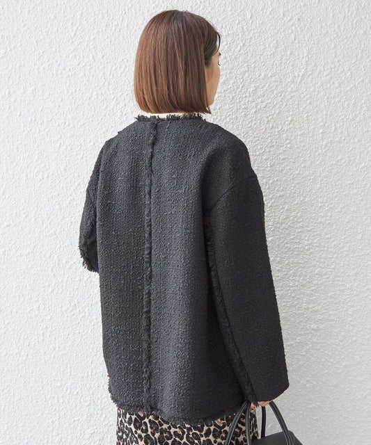 GIOLICA ツイード ジャケット