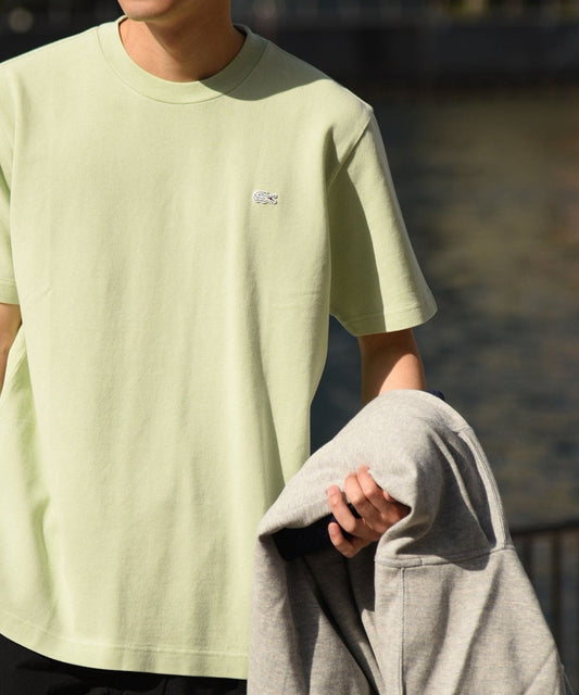 【WEB限定/SHIPS別注】LACOSTE: ガーメントダイ ピケ Tシャツ