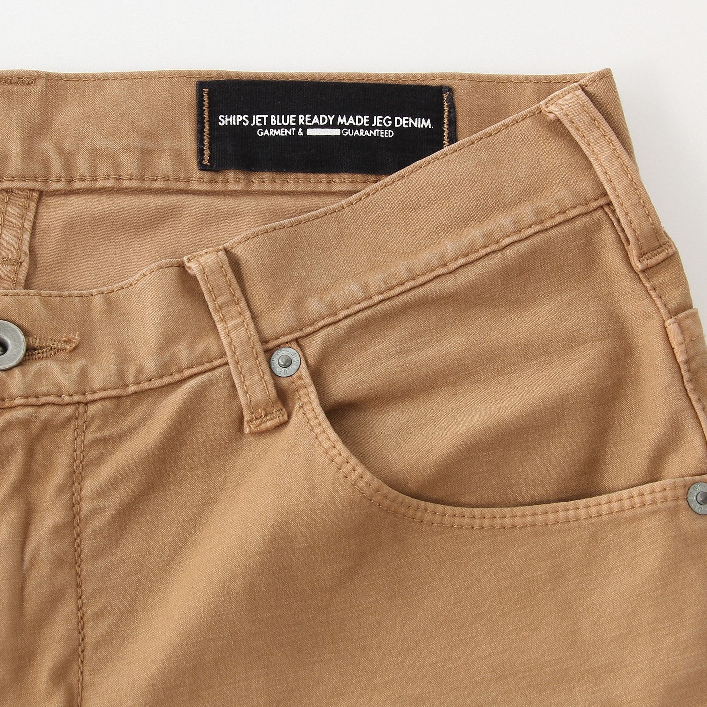 SHIPS JET BLUE:0101 BACK STAIN COL JEG
