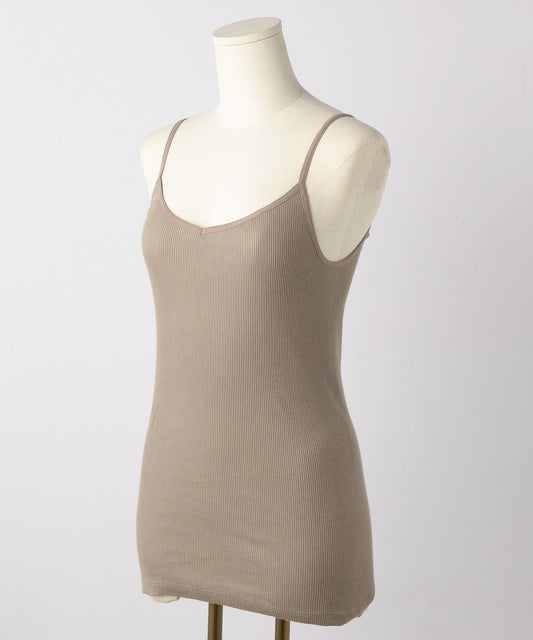 PERUVIANリブキャミソール