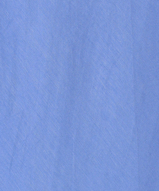 〈手洗い可能〉リネンレーヨンドット/ソリッドセミフレアスカート