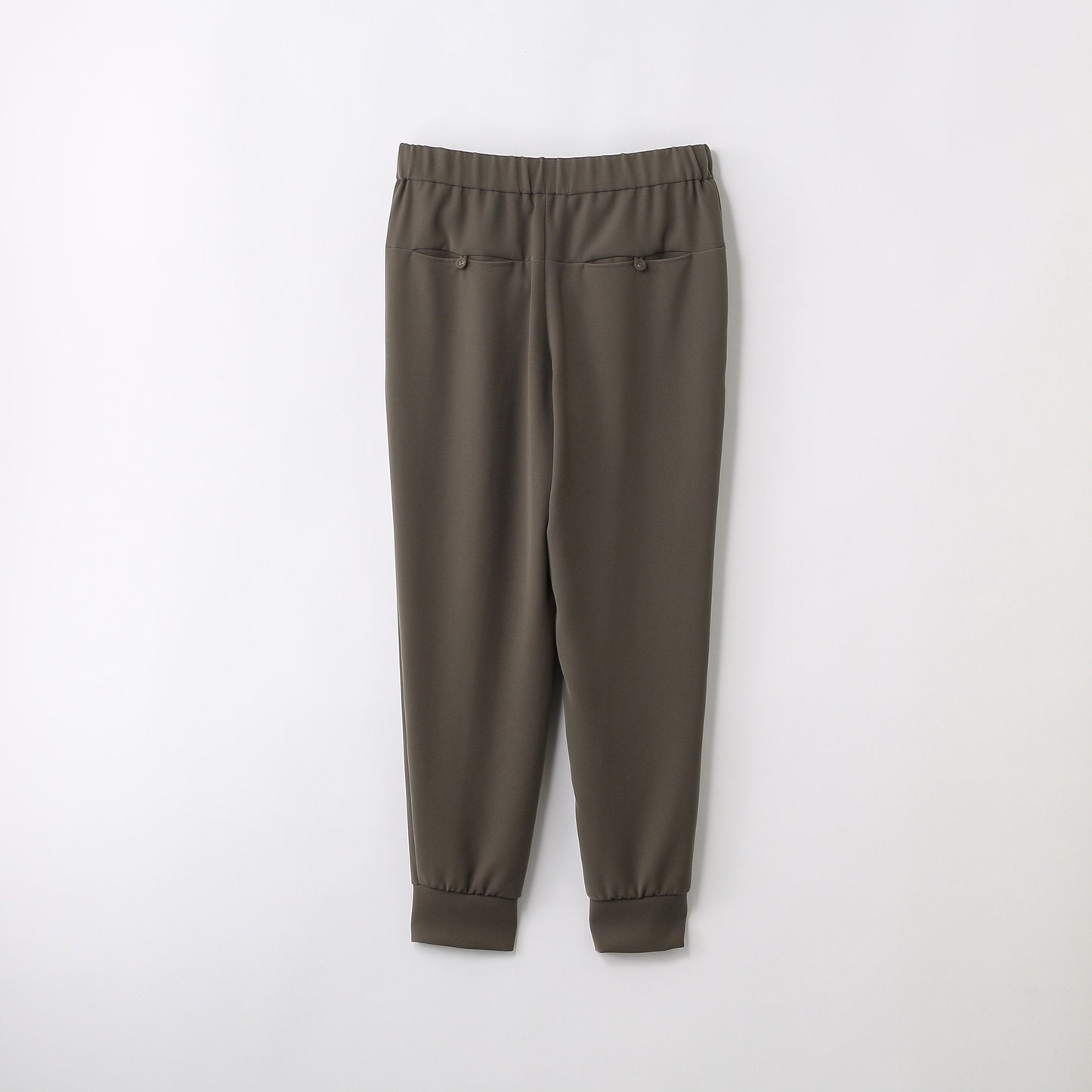 〈手洗い可能〉スリットドロストパンツ