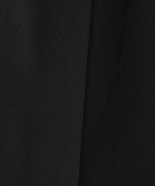 SHIPS Primary Navy Label:トロピカルウールストレートパンツ