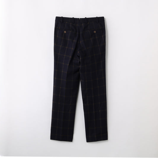 BERNARD.Z WINDOWPANE 1-PLEATS
