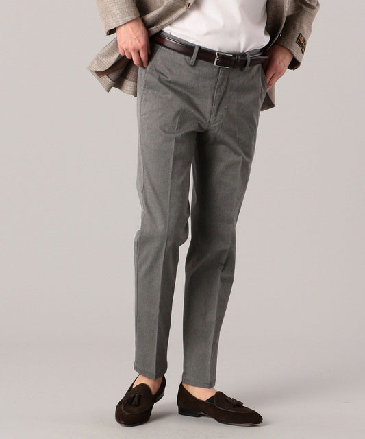 SHIPS: <ストレッチ>ノープリーツ シャンブレー パンツ