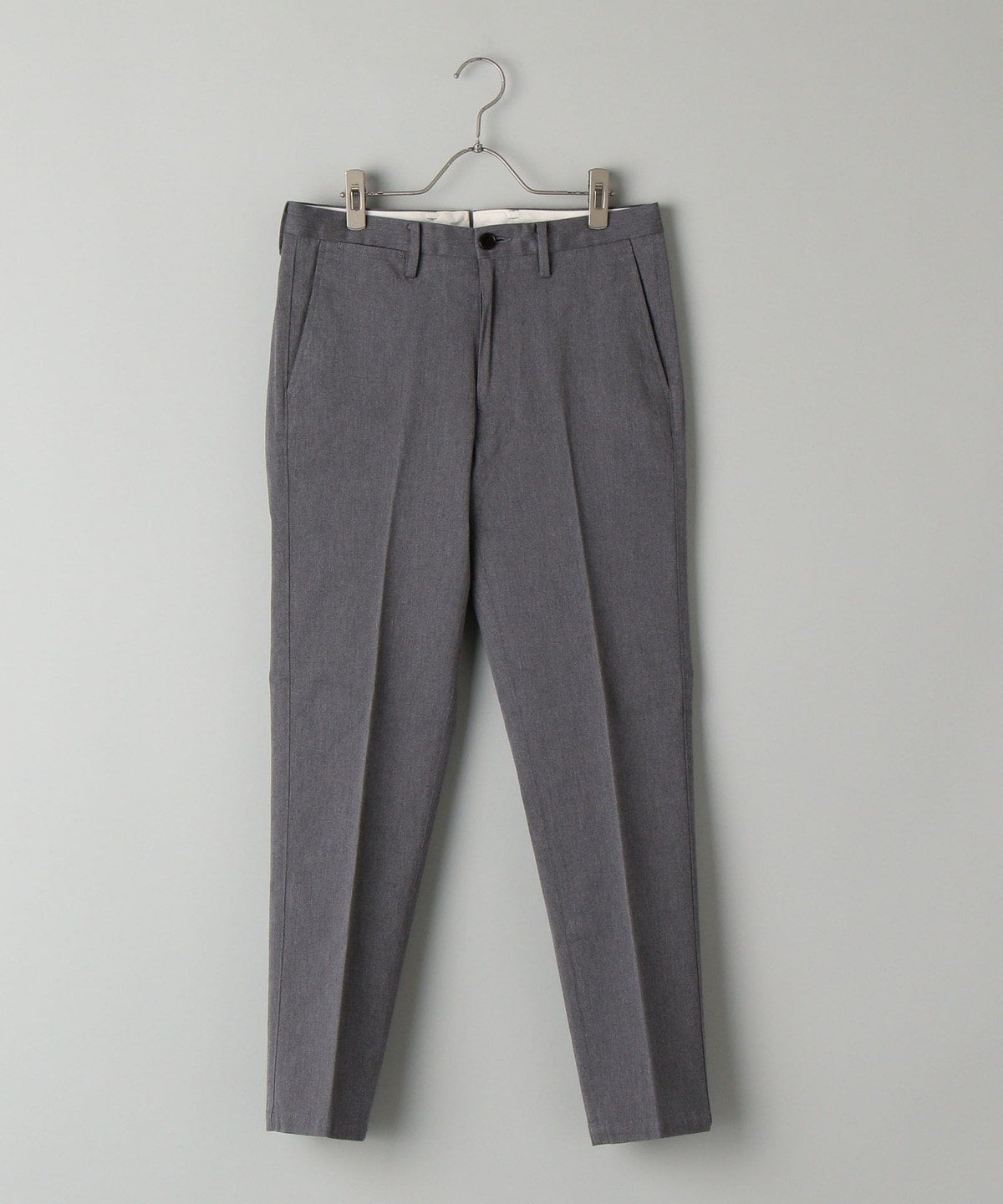 SHIPS: <ストレッチ>ノープリーツ シャンブレー パンツ