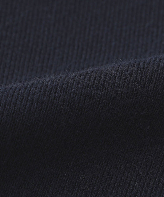 SHIPS: 〈手洗い可能〉 ダブルフェイス コットン カシミヤ スタンドジップ ニット ブルゾン