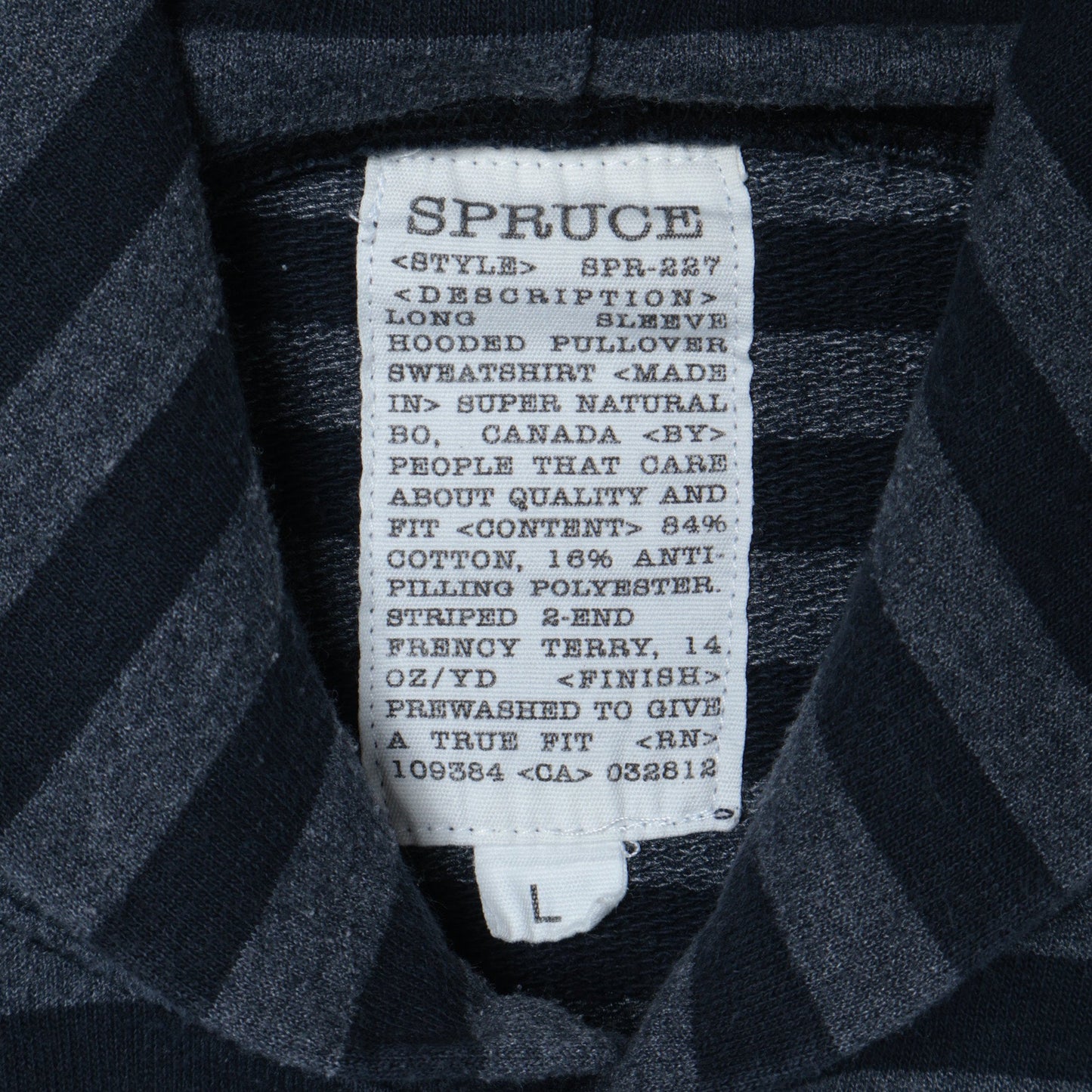 SPRUCE:Hoodie Parka