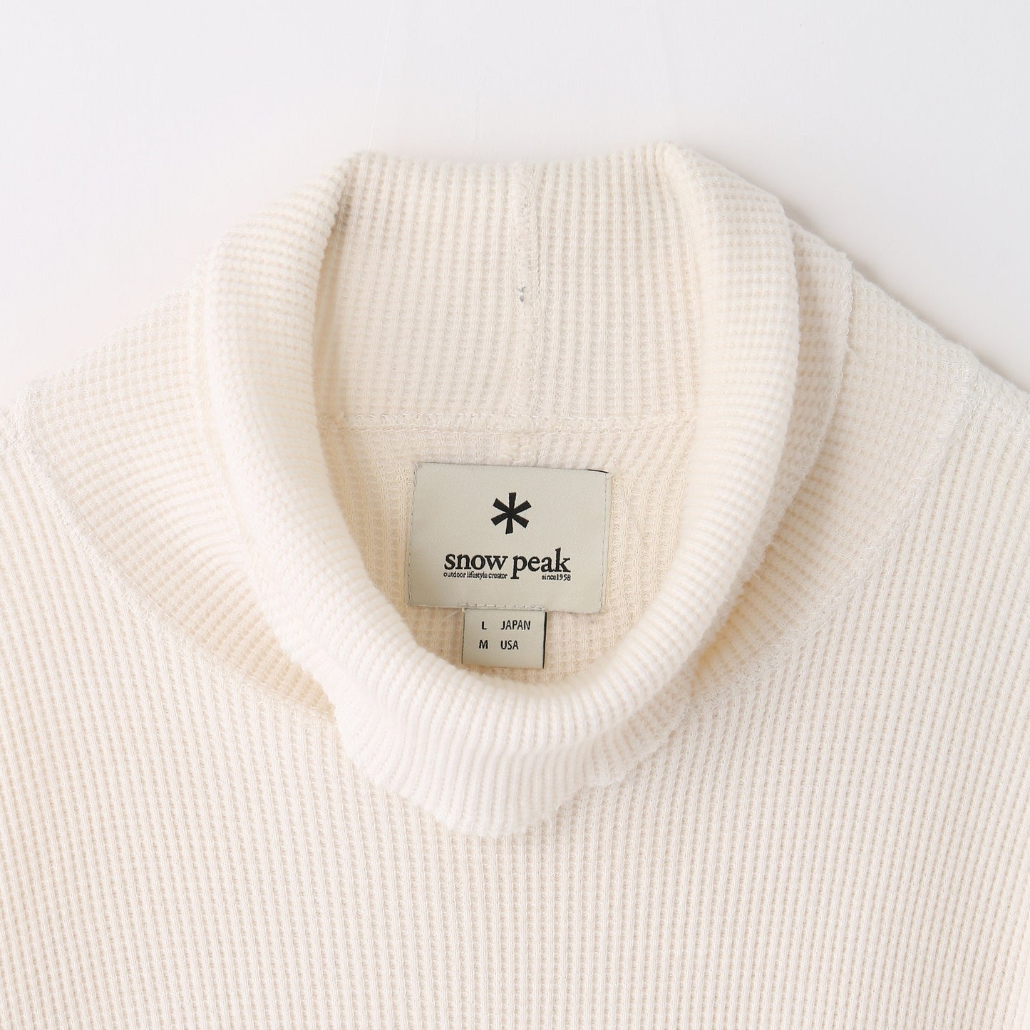 SNOW PEAK:WOOL THERMAL SHIRT