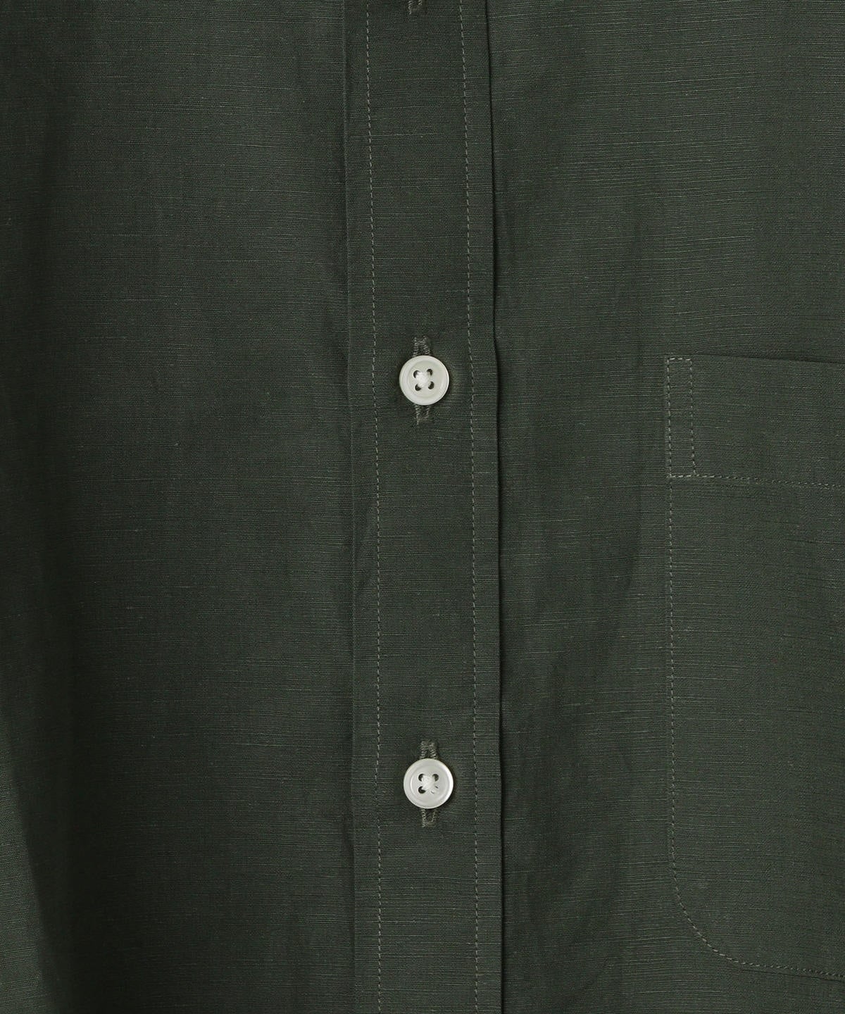 SHIPS: Herdmans コットン/リネン 7スリーブ シャツ uno 20SS