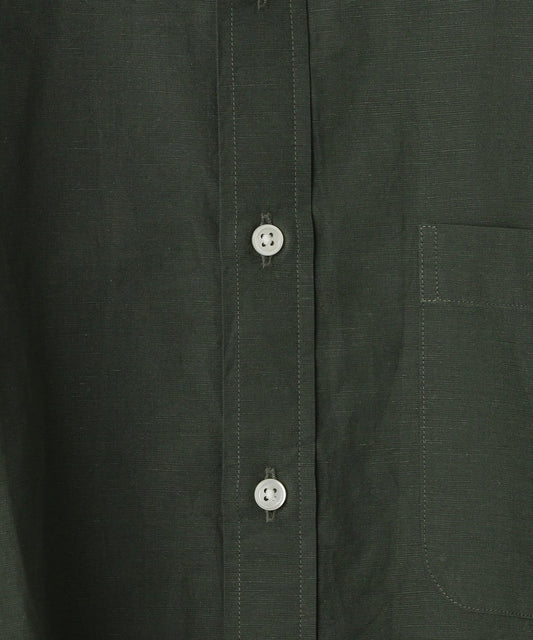 SHIPS: Herdmans コットン/リネン 7スリーブ シャツ uno 20SS