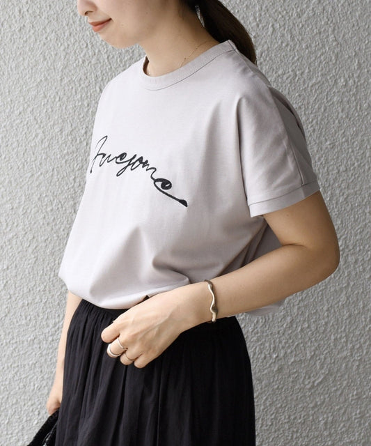 チェーン エンブロイダリー TEE