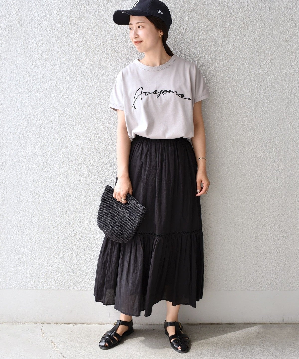 チェーン エンブロイダリー TEE