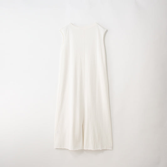 Khaju:USAコットンノースリーブワンピース
