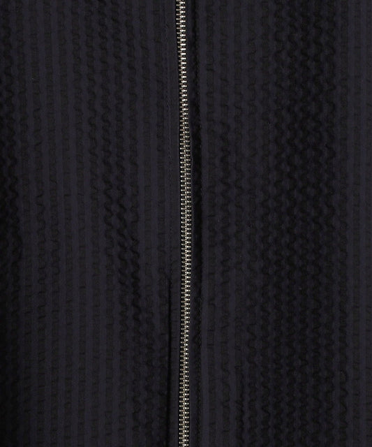 SHIPS: COOLMAX(R) シアサッカー ジップ ブルゾン