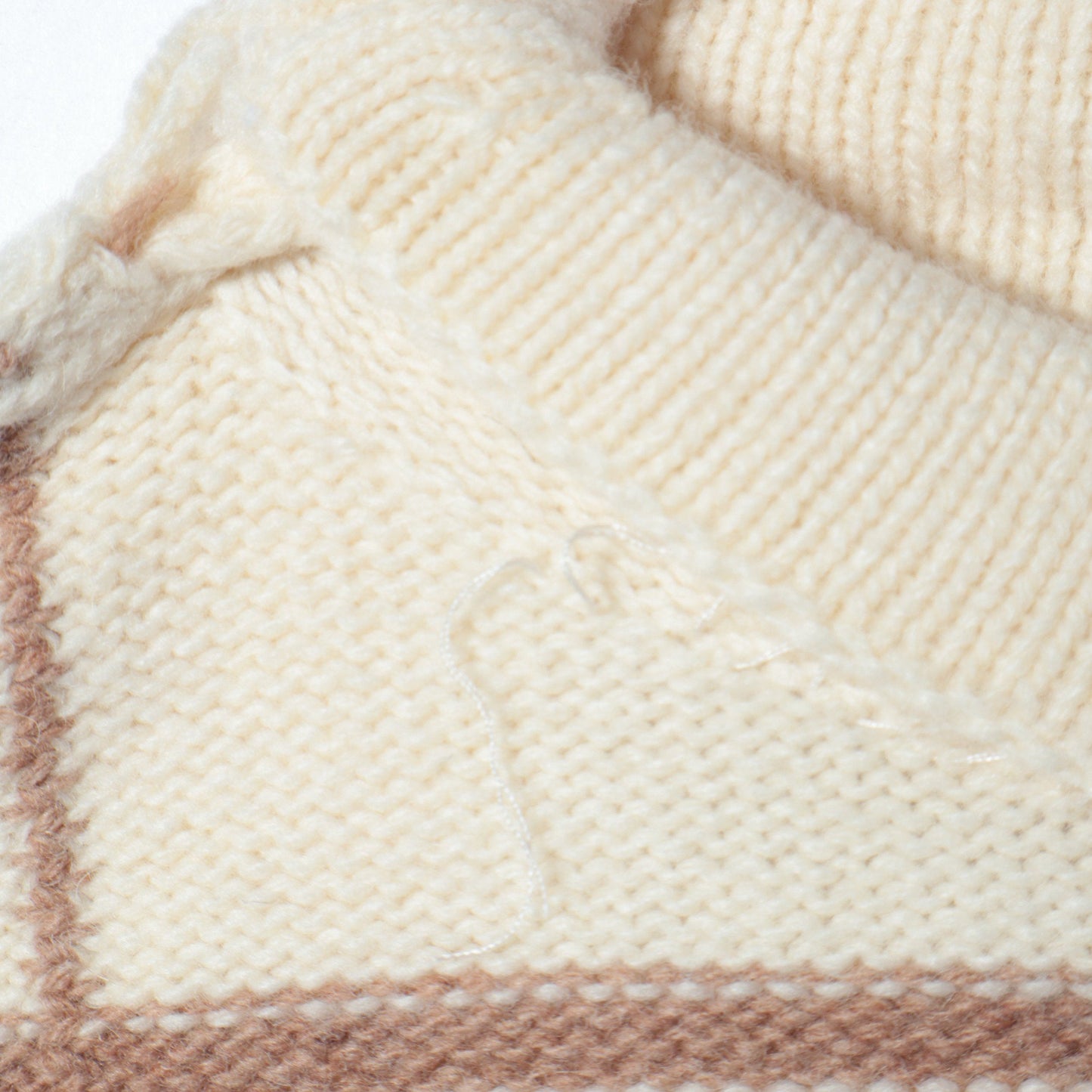 SHIPS:チェックハイネックプルオーバー