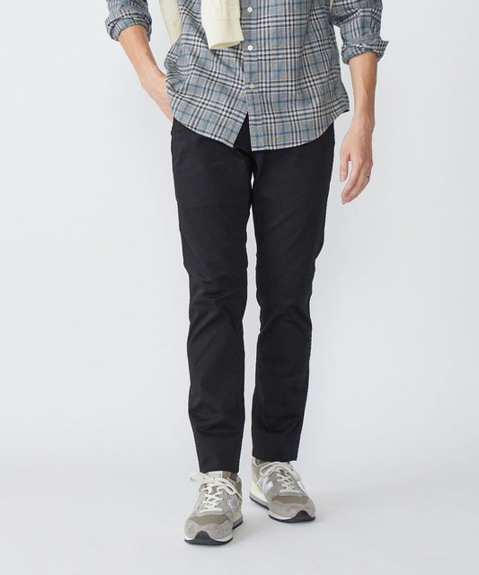 SHIPS:〈抗菌加工〉japan quality カラー テーパード スリム チノパンツ