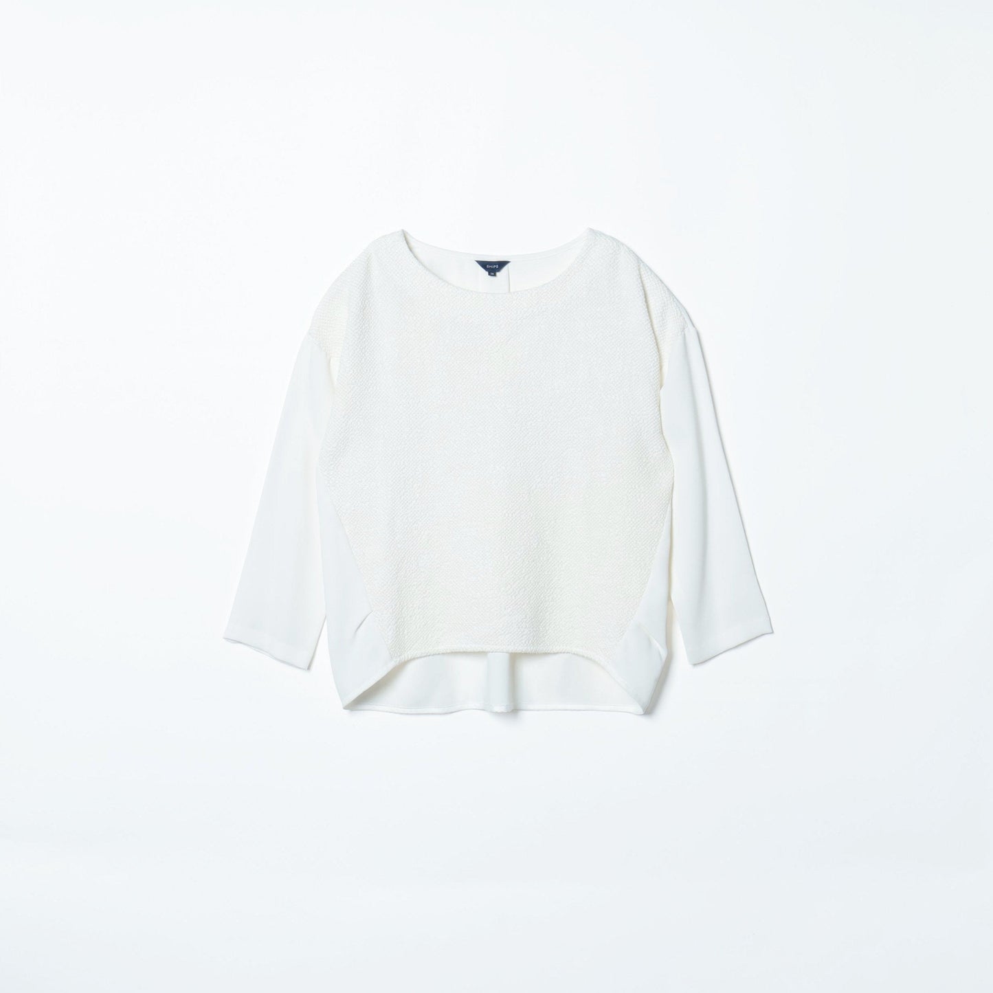 SHIPS:TWEED JERSEY COMBI PO