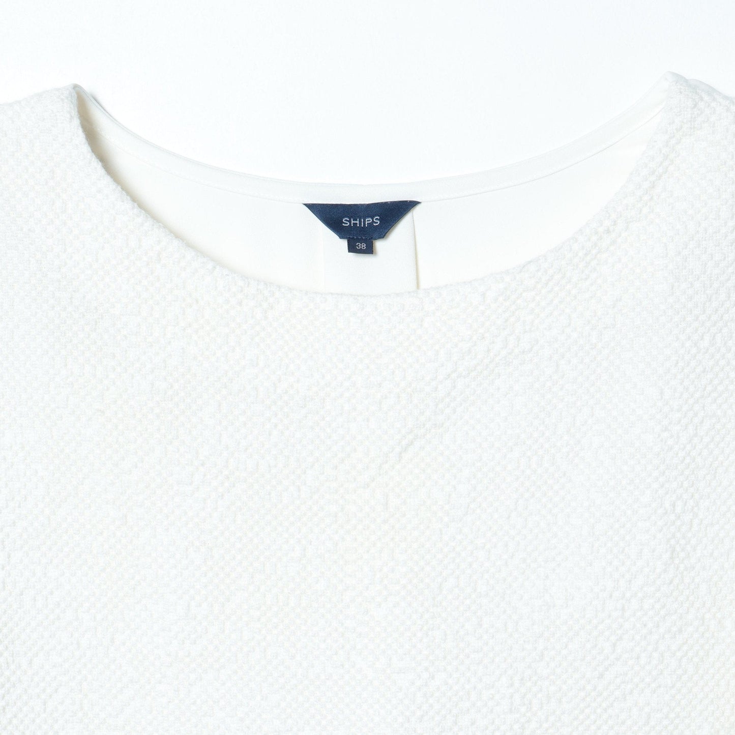 SHIPS:TWEED JERSEY COMBI PO