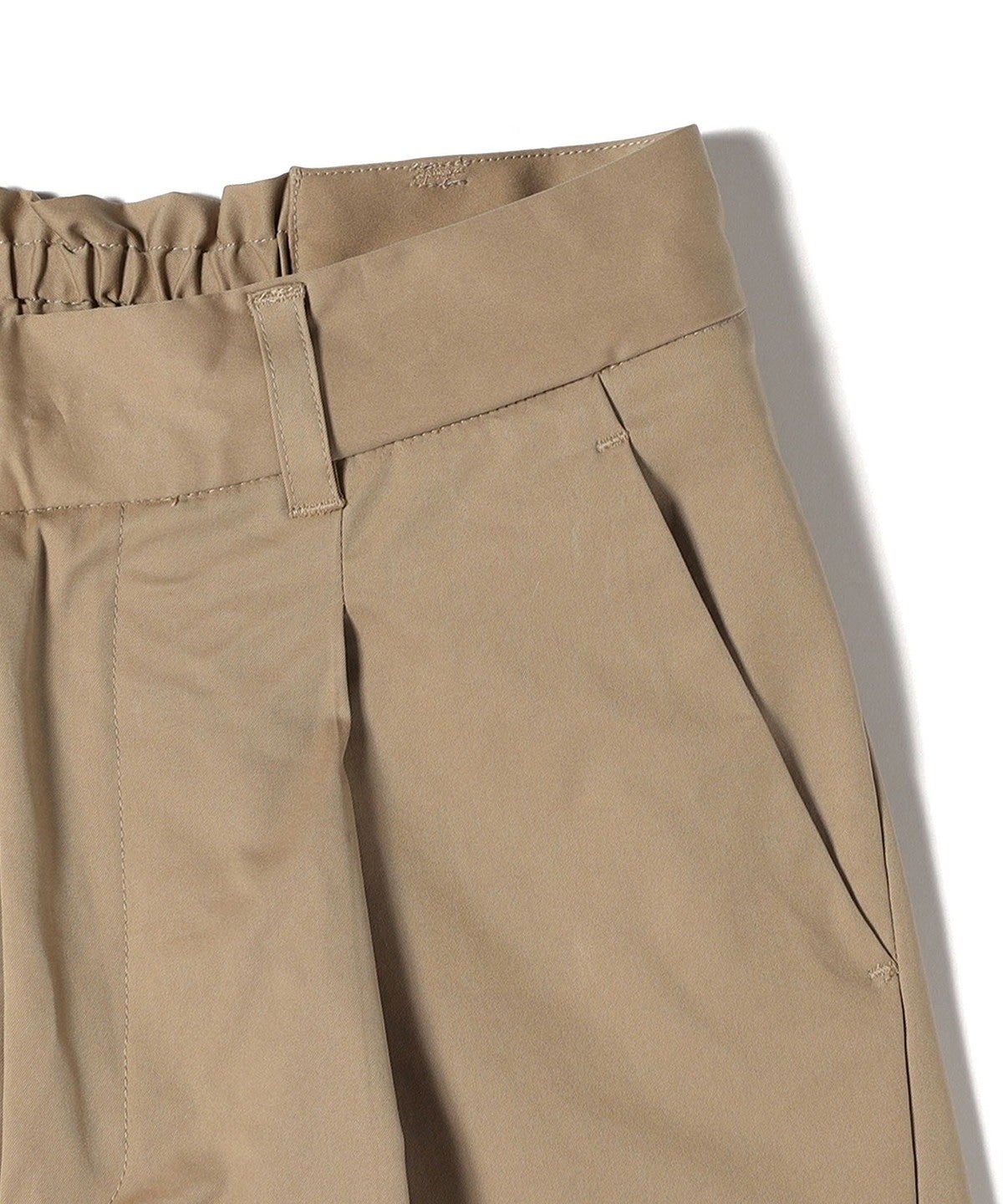 SHIPS Primary Navy Label:〈洗濯機可能〉ワンタック ワイド チノパン