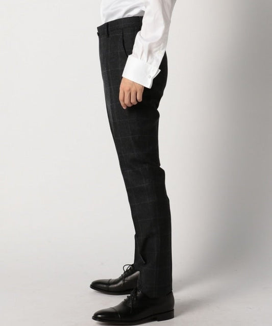 SD: ライトサキソニー ウィンドウペン ノープリーツパンツ