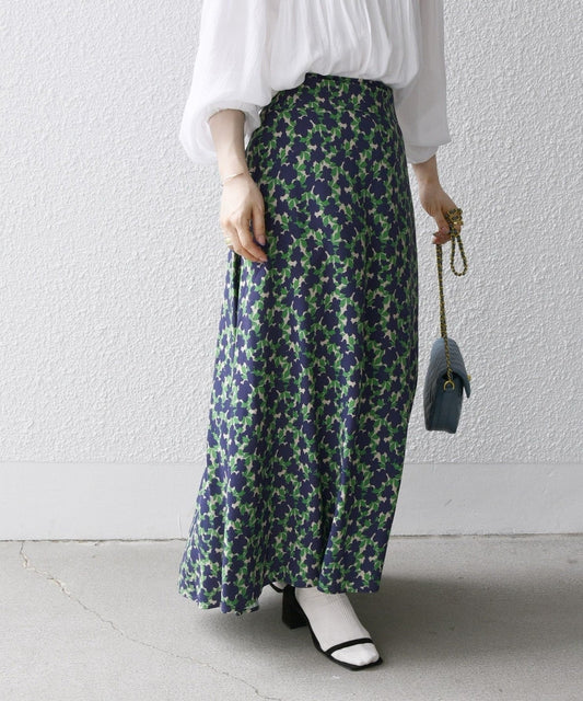 SHIPS any: SPRINTEX フラワー サーキュラー スカート