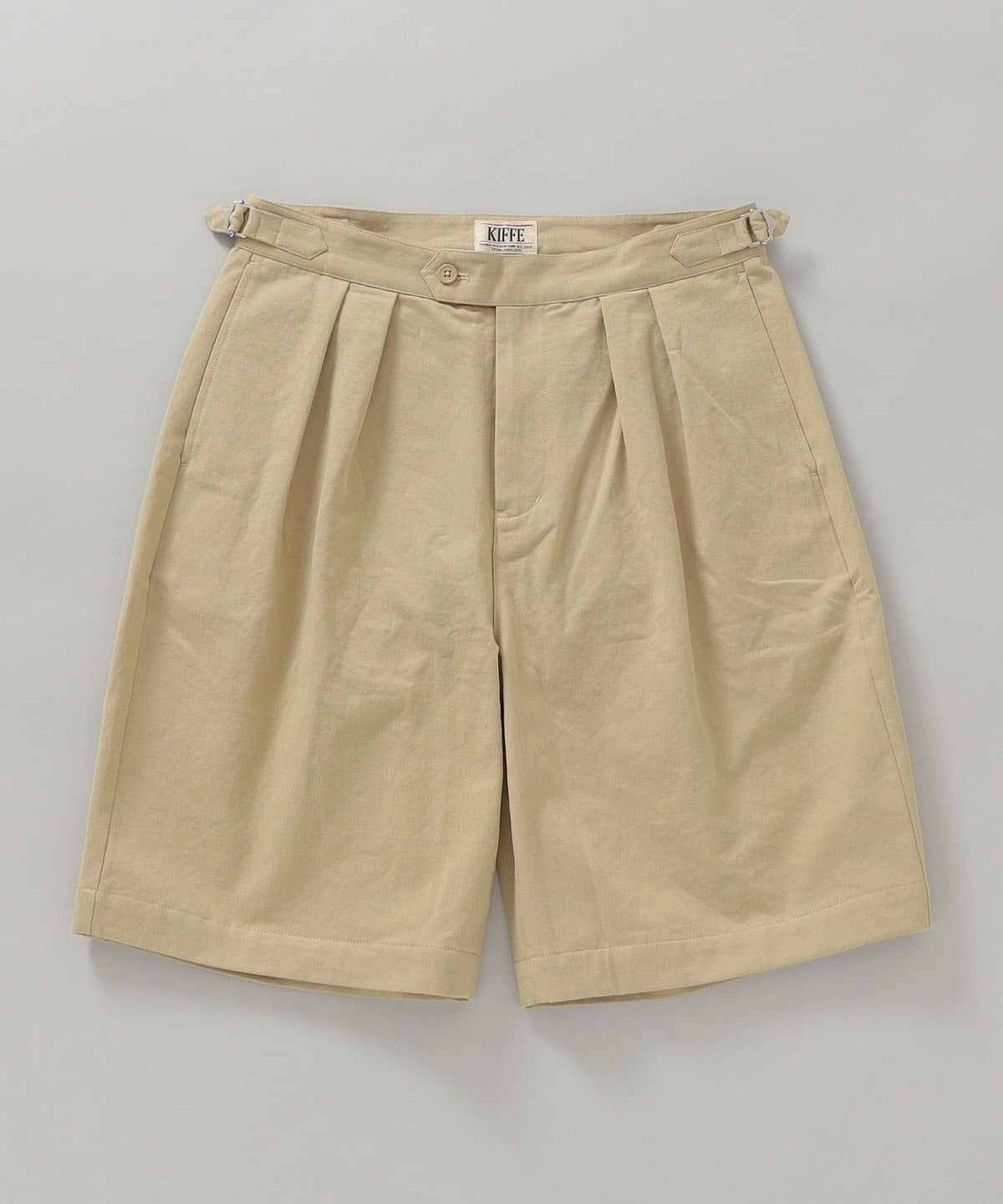 【SHIPS別注】KIFFE: 2タック コットン グルカショーツ