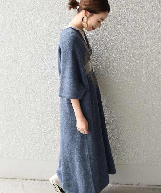 PENDLTON: カフタンニットワンピース