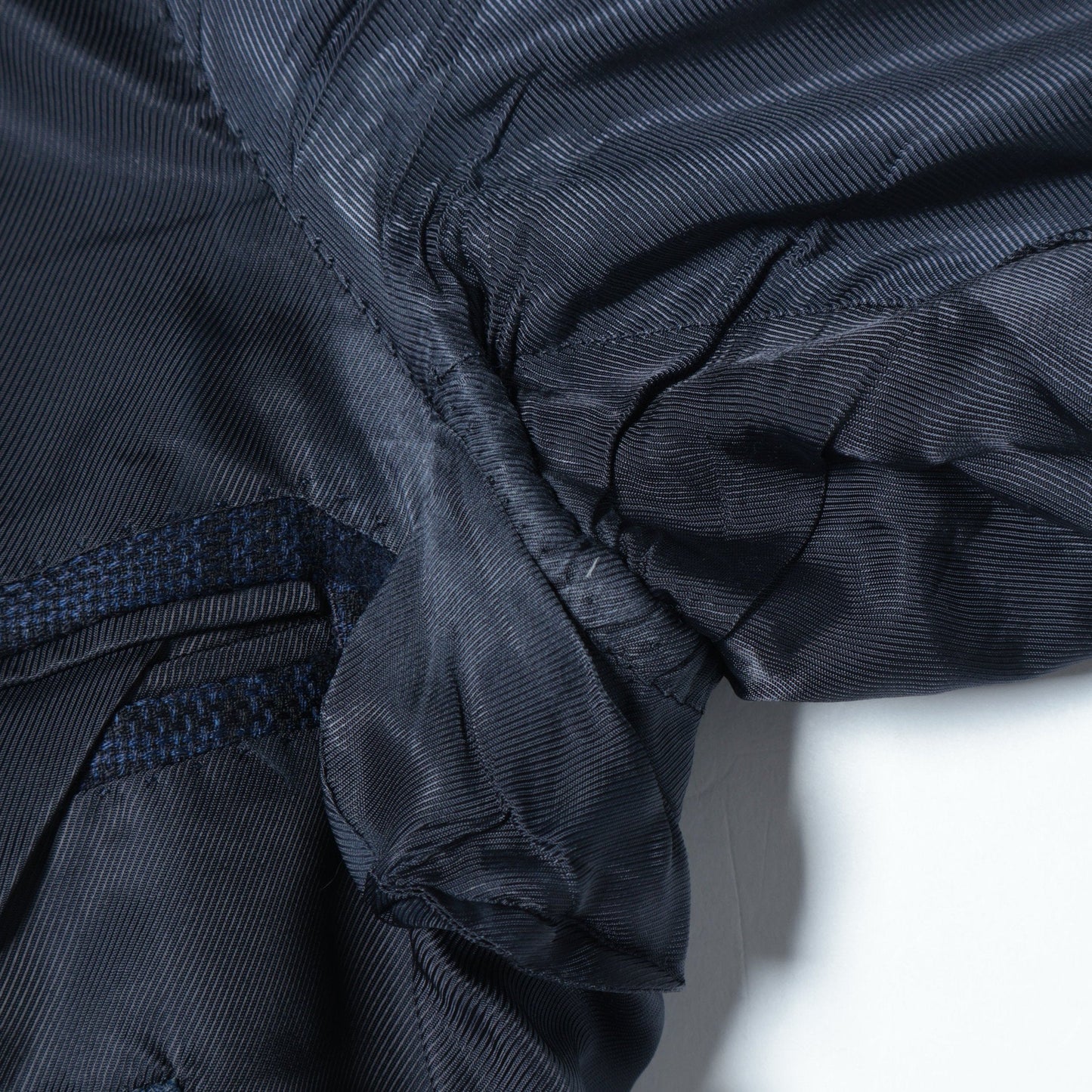 SD: エルメネジルド ゼニア トラベラー ホップサック ネイビー グレンチェック ジャケット