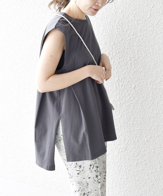 【WEB限定】ショルダータックカットソー
